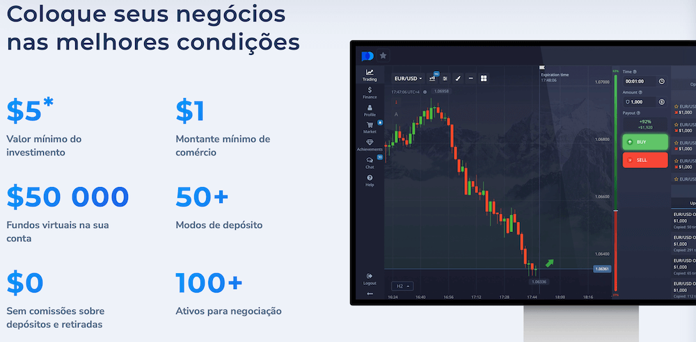 Pocket Option (Po.Trade) Brasil – Cadastro e Login na Plataforma de Trading
