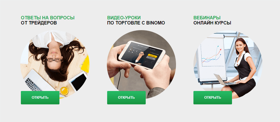 Брокер Binomo