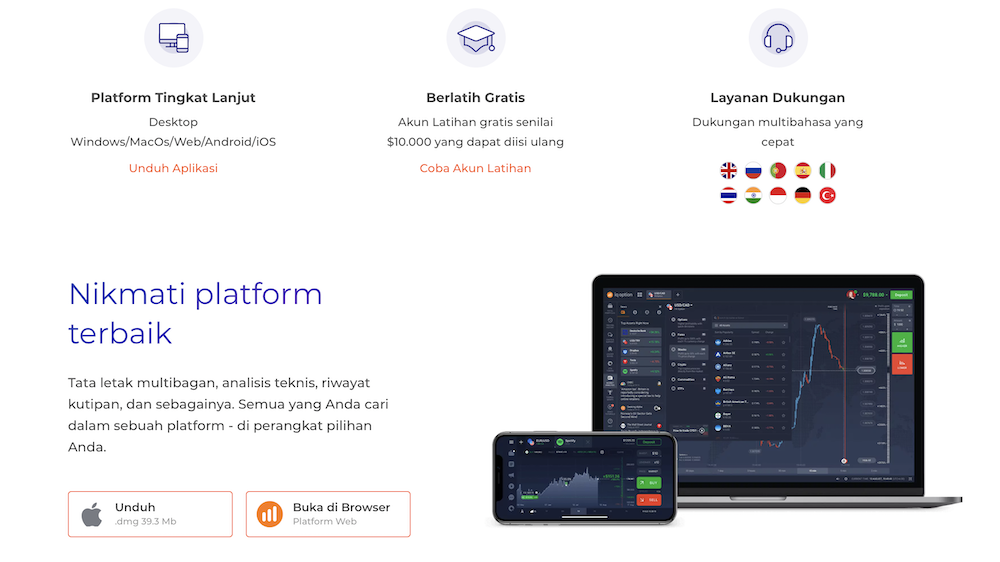 Pendaftaran IQ Option (IQ Broker) – Buat Akun & Login ke Platform Trading