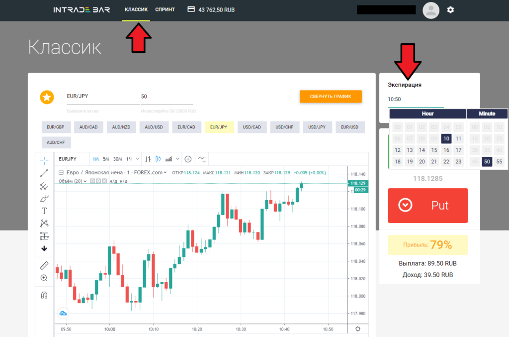 Брокер Intrade.bar